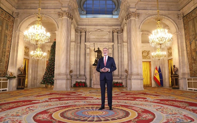 Kerstboodschap van Spaanse koning Felipe zit vol symboliek en vernieuwing