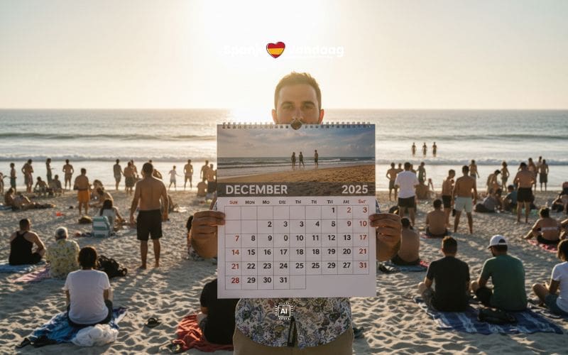 Warme lucht zorgt voor lenteweer tijdens Spaans feestweekend in december