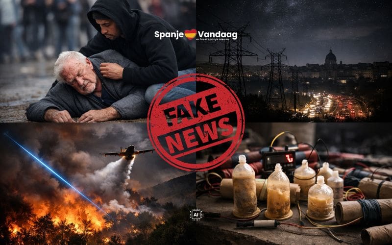 Dit waren de meest gedeelde nepverhalen in Spanje in 2025