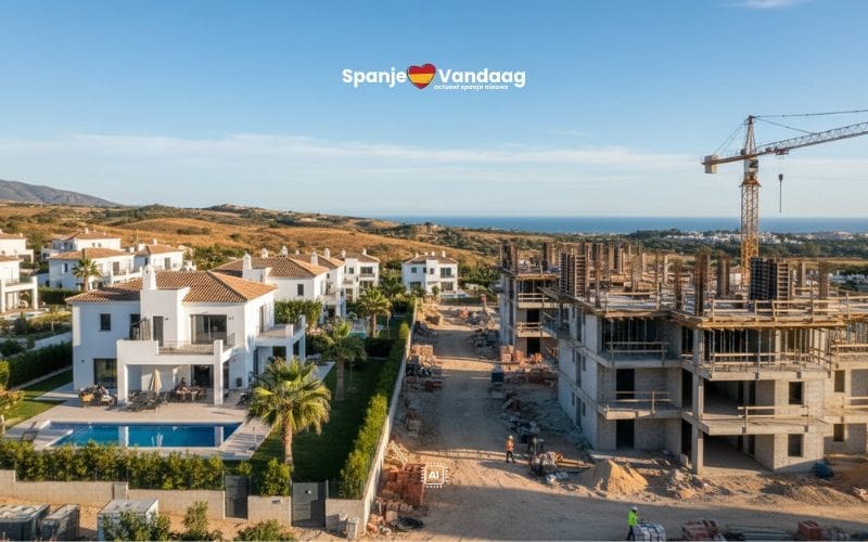 Nieuwbouwwoningen in Spanje worden in 2026 fors duurder