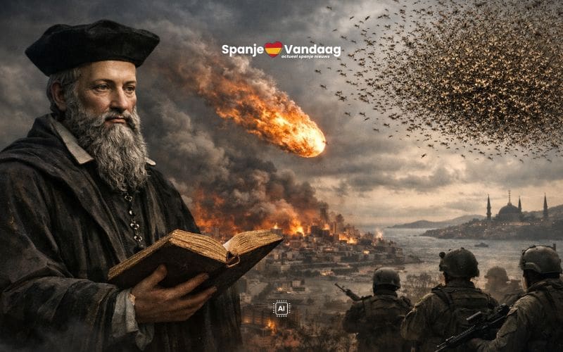 Bezorgde voorspellingen van Nostradamus voor Spanje en de wereld in 2026