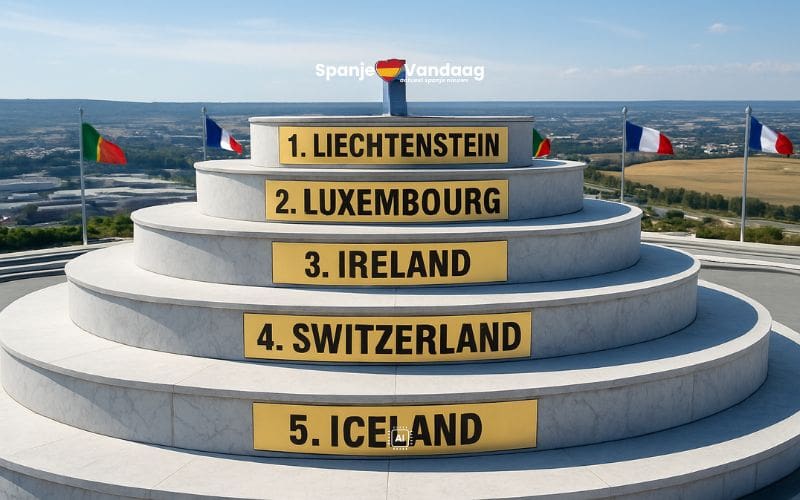 Dit zijn de rijkste landen ter wereld in 2025, maar waar staat Spanje?