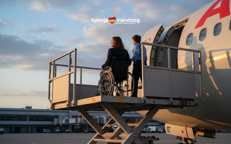 Waarom vliegen met een rolstoel naar Spanje nog steeds een zware uitdaging is