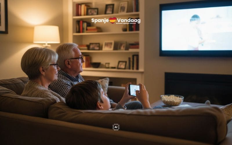Televisie blijft voor 65-plussers de belangrijkste nieuwsbron in Spanje