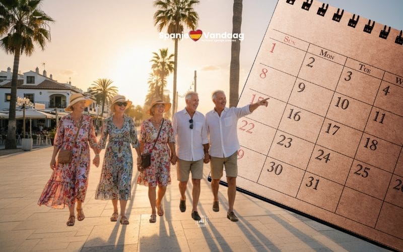 Gepensioneerde Europese reizigers kiezen ook in Spanje vooral voor vakanties buiten het hoogseizoen