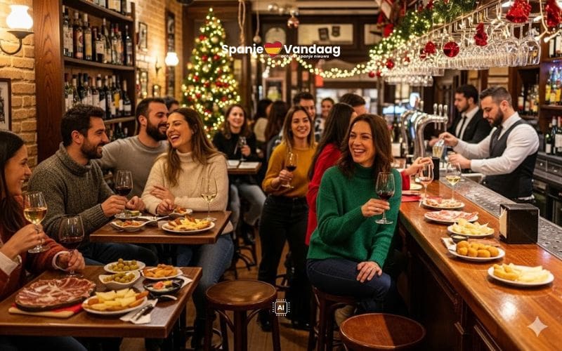 ‘Tardebuena’ en bedrijfsdiners zorgen voor meer omzet in de Spaanse horeca