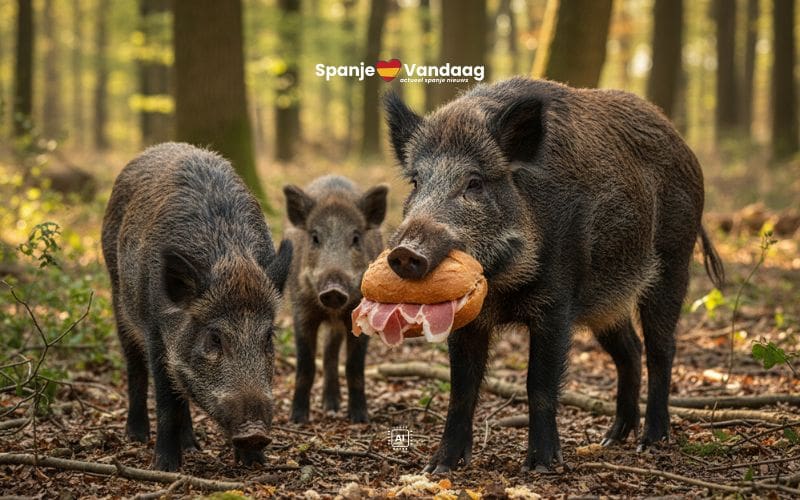 Besmet broodje mogelijk oorzaak van nieuwe uitbraak van varkenspest in Catalonië