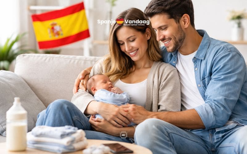 Extra weken zwangerschaps- en vaderschapsverlof in Spanje vanaf 2026