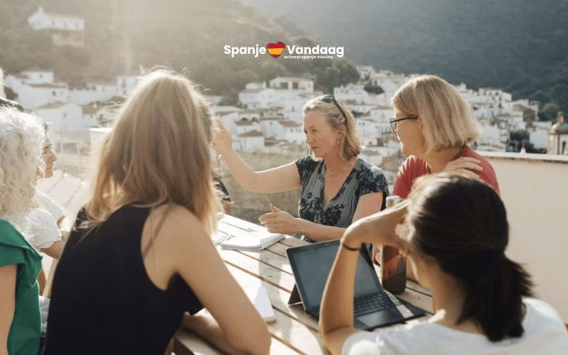 Klein dorp in de provincie Málaga is hotspot voor digitale nomaden