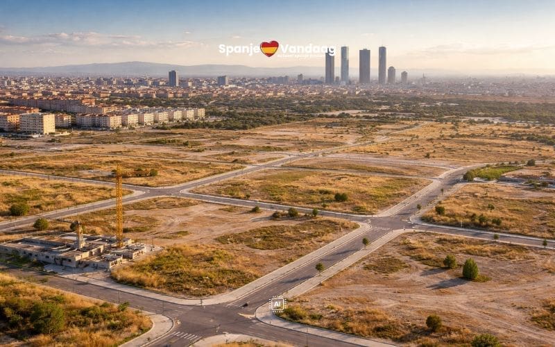 Spanje kan miljoenen woningen bouwen, maar de grond blijft ongebruikt