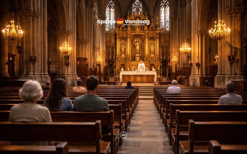 Steeds meer Spanjaarden geloven niet meer en wat dat zegt over Spanje?