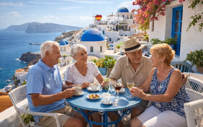 Waarom Griekenland in 2026 het beste land is om met pensioen te gaan en Spanje zakt