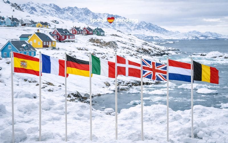 Spanje spreekt steun uit voor Groenland