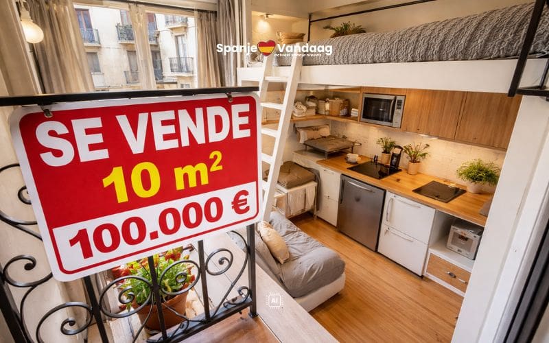 Hoe groot moet een huis minimaal zijn om verkocht te mogen worden in Spanje?