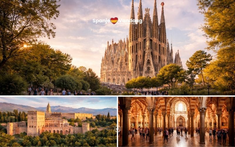 Sagrada Familia trekt de meeste bezoekers van alle monumenten in Spanje