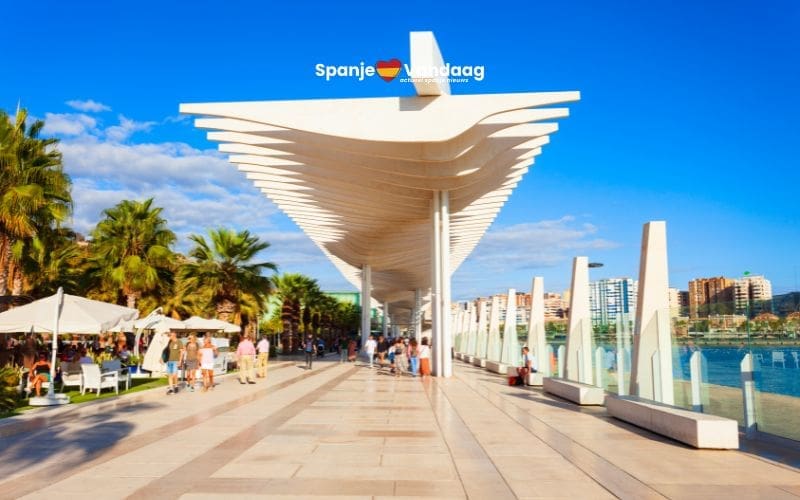 Recordjaar voor Muelle Uno in Málaga met meer dan 15,5 miljoen bezoekers