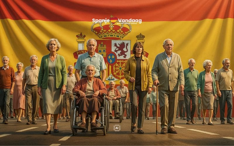Gemiddeld ouderdomspensioen Spanje in januari (2026) is 1.564 euro