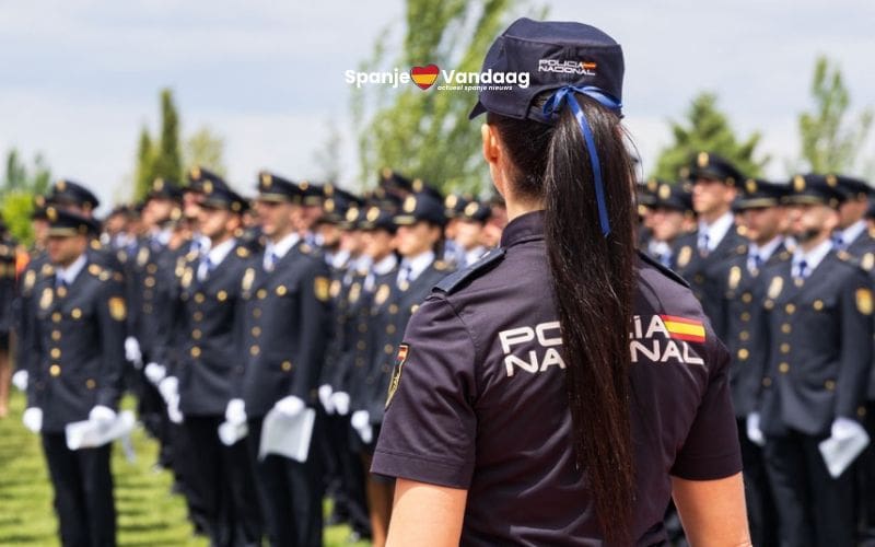Spaanse Nationale Politie bereikt historisch hoogste aantal agenten ooit