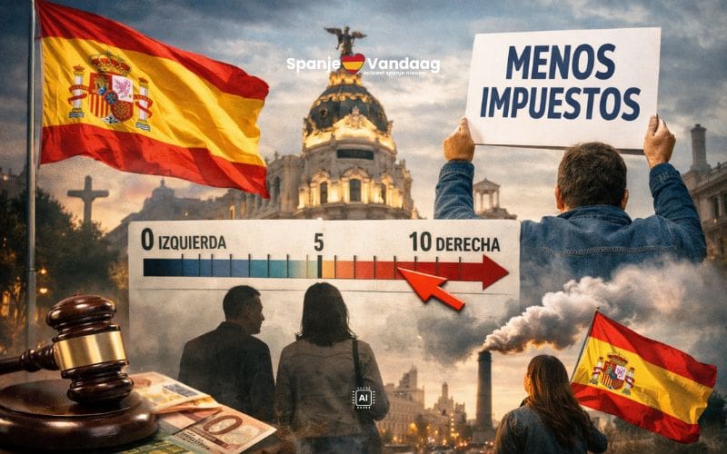 Rechtse ideeën winnen terrein in Spanje, ook buiten verkiezingen om