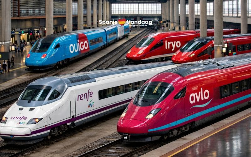 Recordjaar voor Spaanse treinmaatschappij Renfe met 37 miljoen hogesnelheidstrein reizigers
