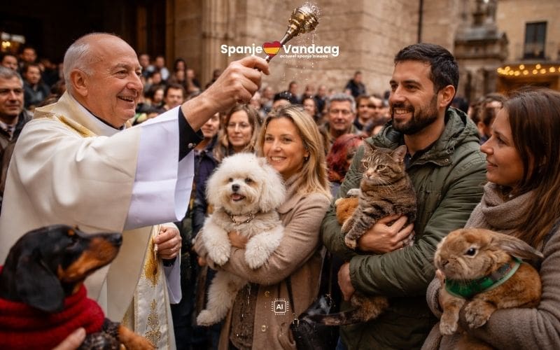 San Antón in Spanje met vuur, dieren en eeuwenoude tradities in januari