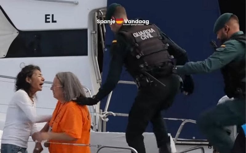 71-jarige Margarita uit haar woonboot op Gran Canaria gezet