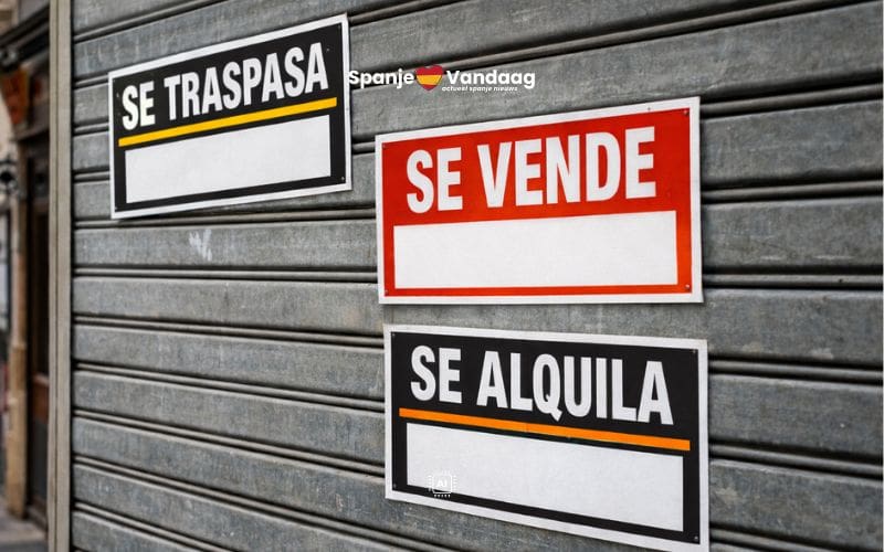 Wat betekent “Se Traspasa” op Spaanse gebouwen?