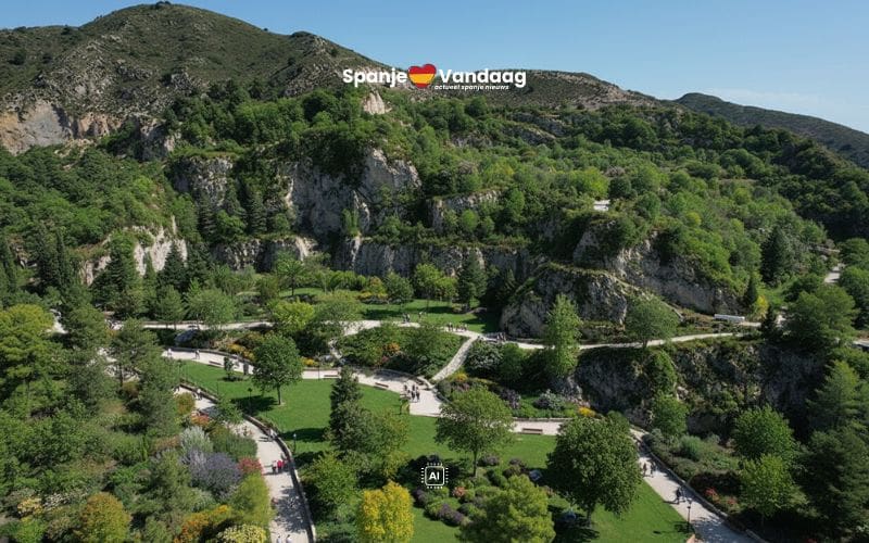 Torremolinos verandert oude vuilstort in groot groen park met wandelpaden en een auditorium
