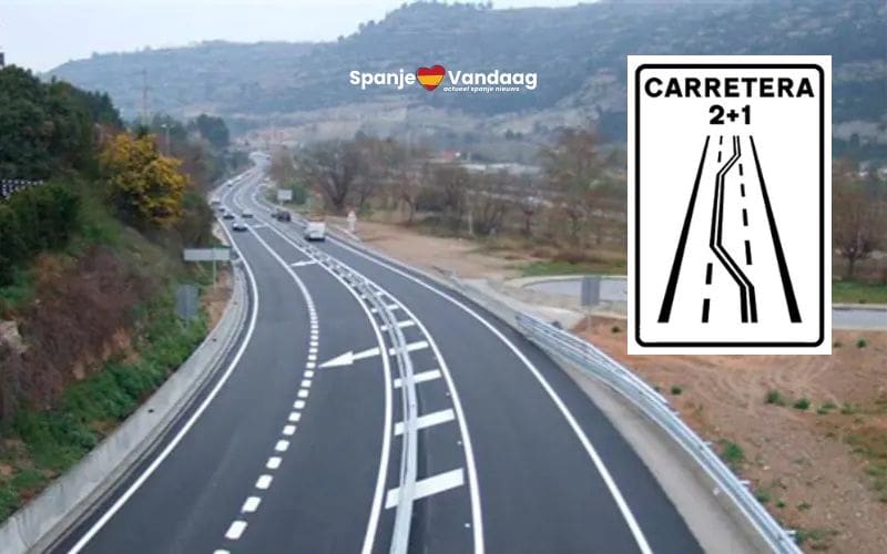 Heb jij de nieuwe 2+1 wegen in Spanje al gezien?