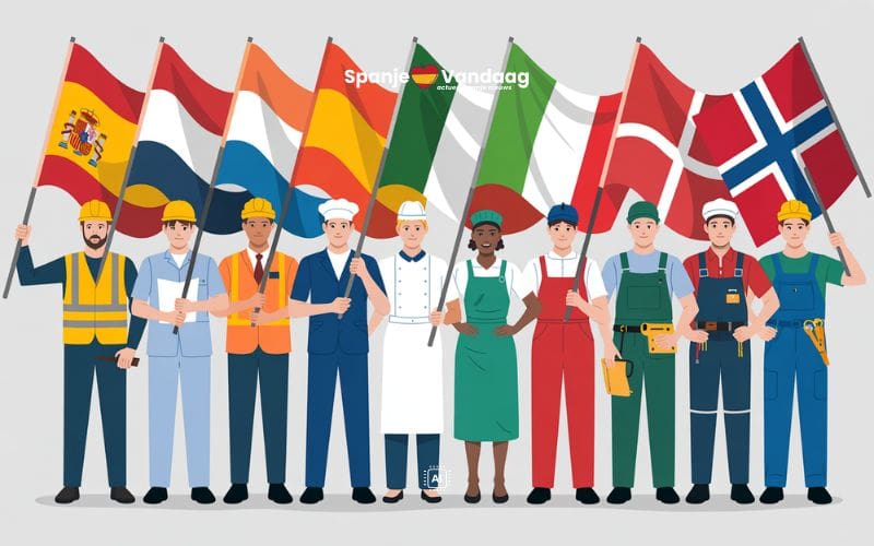 Hoe staat de werkcultuur in Spanje in verhouding tot die van andere Europese landen?