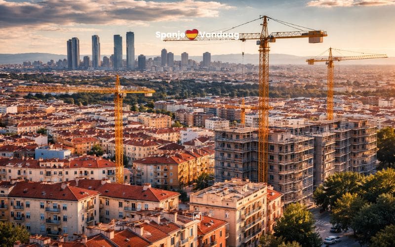 Tekort van 800.000 woningen in Spanje treft vooral Madrid, Barcelona en Valencia