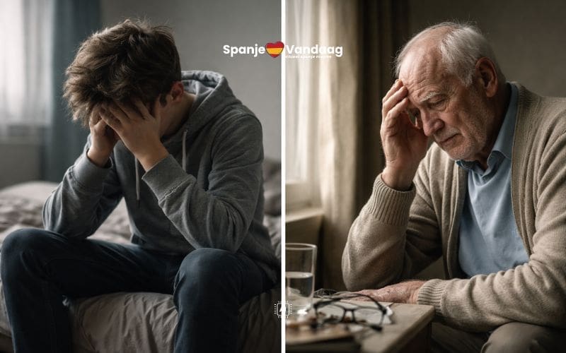 Minder zelfdodingen in Spanje, maar zorgen over jongeren en oudere mannen