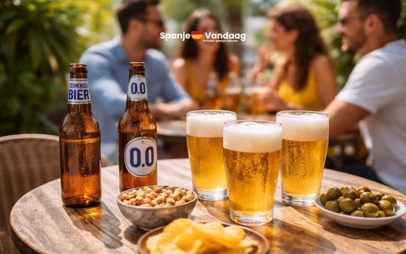 Alcoholvrij bier blijft groeien en wint terrein in Spanje