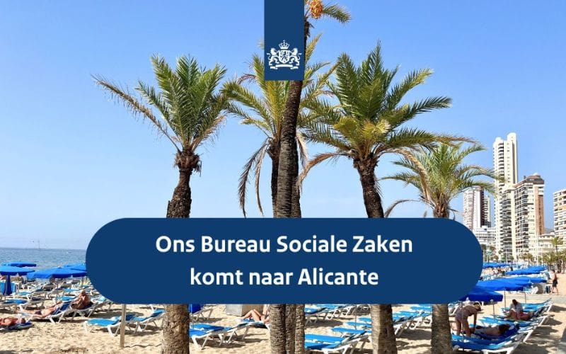 Bureau Sociale Zaken van de Nederlandse Ambassade komt naar Alicante