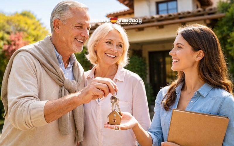 Ouderen kunnen hun huis belastingvrij aan hun kinderen schenken in Spanje