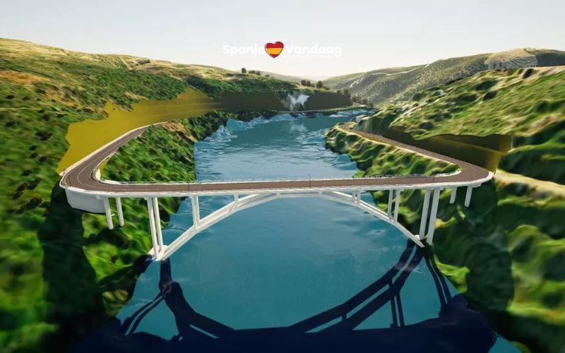 Nieuwe internationale brug in Extremadura verkort reistijd tussen Madrid en Lissabon