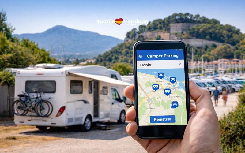 Dénia wil met nieuwe app het parkeren van kampeerauto’s beter regelen