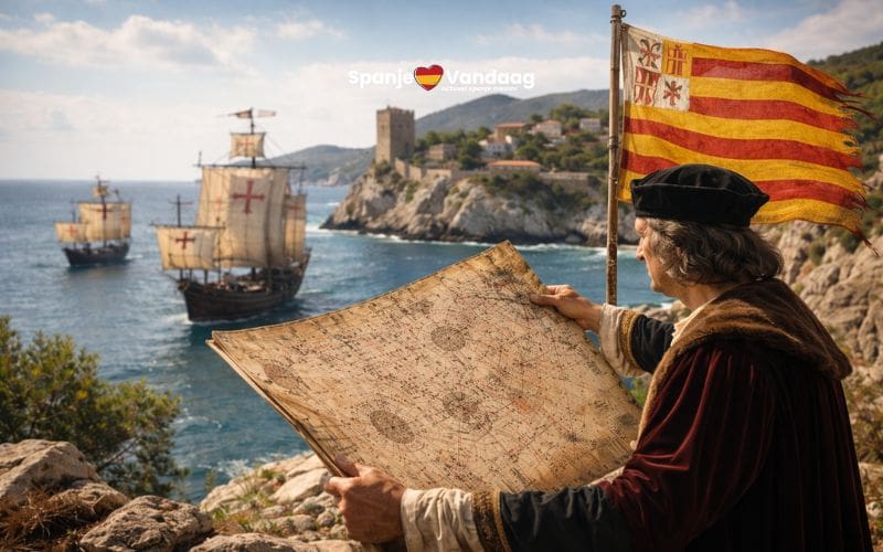 Nieuwe theorie zegt dat Columbus niet uit Italië, maar uit de Kroon van Aragón kwam