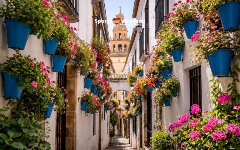 Dit is volgens velen de mooiste bloemenstraat van Andalusië