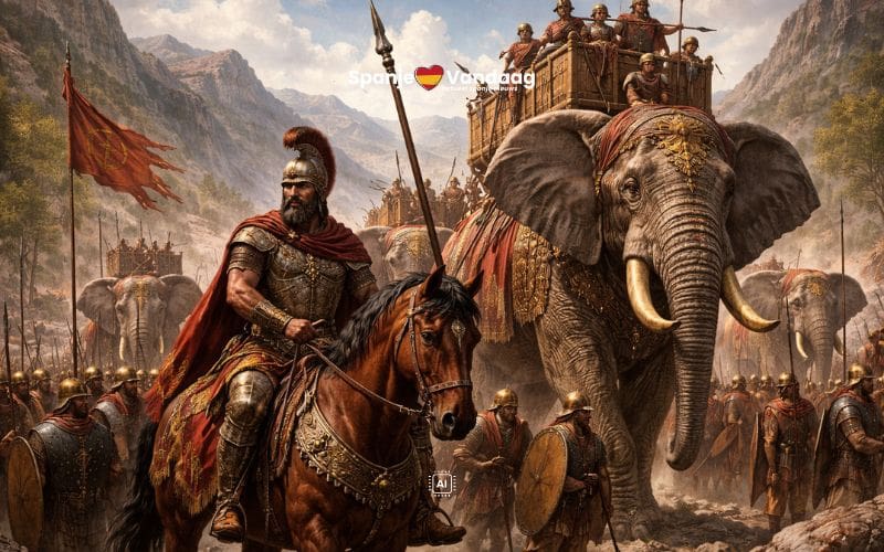 Zeldzame vondst in Córdoba van een bot dat een olifant van Hannibal kan bewijzen