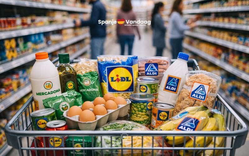 Huismerken steeds populairder bij de Mercadona, Lidl en Aldi in Spanje