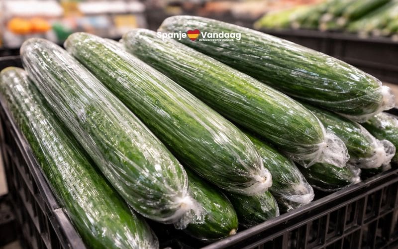 Waarom de pepino holandés komkommer in Spanje bijna altijd in plastic zit verpakt
