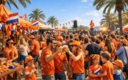 Benidorm kleurt weer oranje tijdens de grote comeback van Koningsdag op 1 mei