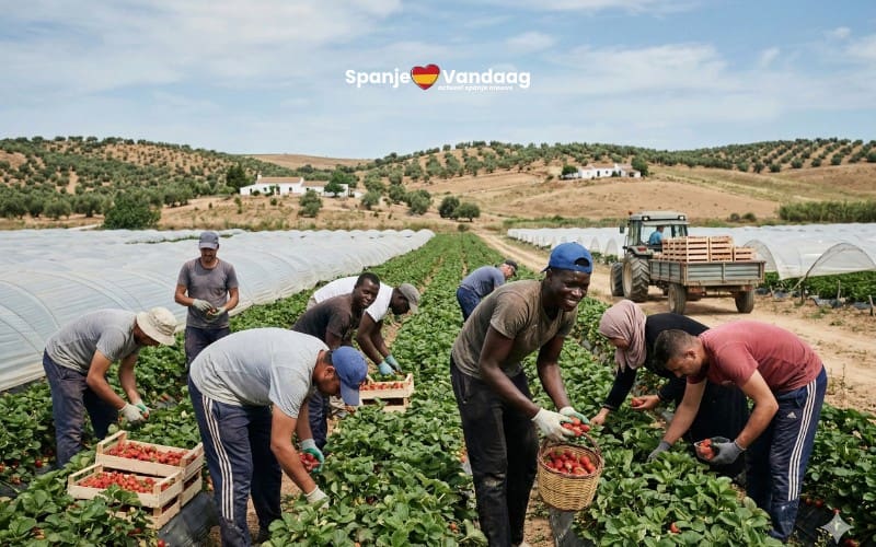 Migrerende werknemers houden de arbeidsmarkt overeind in vijf Spaanse regio’s