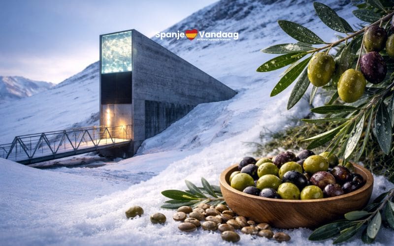 Spaanse olijfboom krijgt plek in Noordpoolkluis om toekomst van voedsel te beschermen