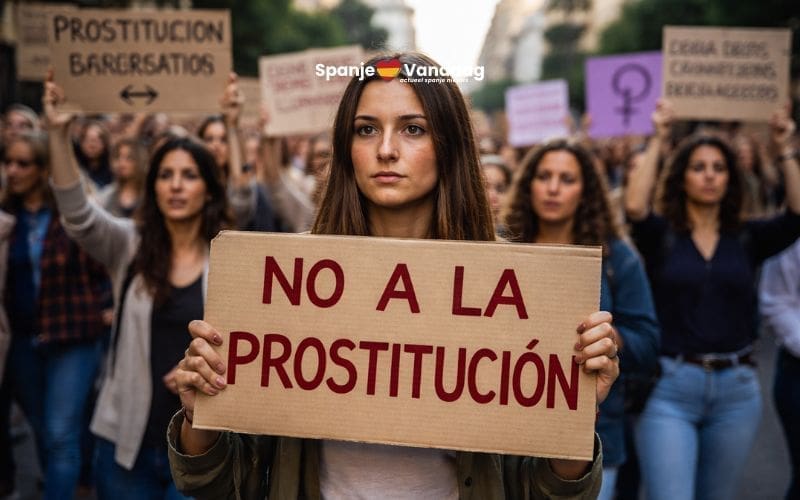Bijna 70 procent van de Spanjaarden ziet prostitutie als geweld tegen vrouwen