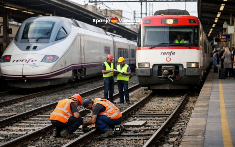 Spaans spoorbedrijf Renfe schrapt bijna duizend treinen door staking na maanden vol problemen