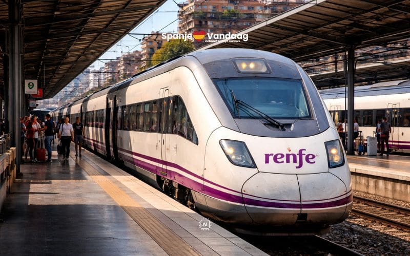 Spaanse spoorstaking van de baan na akkoord over veiligheid, onderhoud en duizenden banen