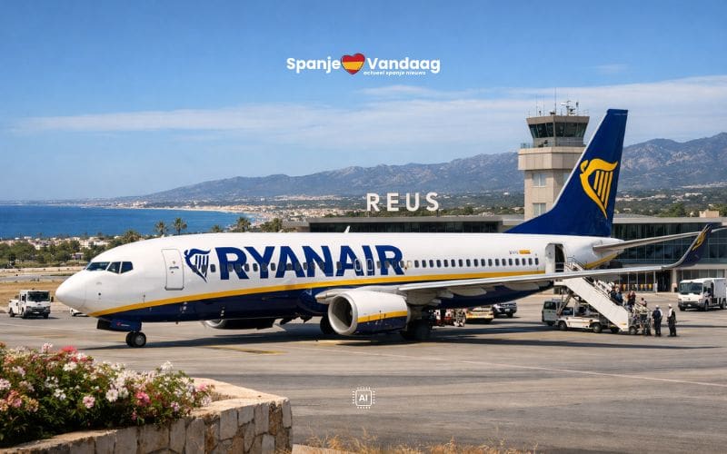 Overzicht alle Ryanair verbindingen vanaf luchthaven Reus Costa Dorada in 2026