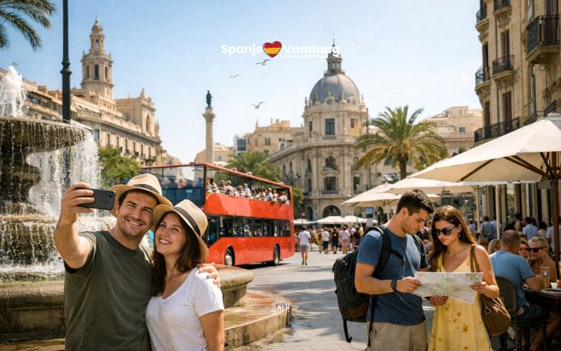 Dit waren de meest bezochte Spaanse steden in 2025